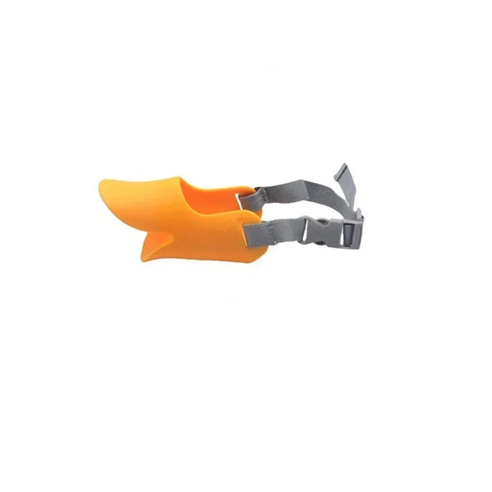 Funny Duckbill Silicone Dog Muzzle – Soft Pet Mouth Guard for Barking and Biting Prevention