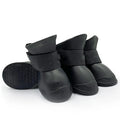 Botas de goma impermeables para perros – Protectores de patas antideslizantes