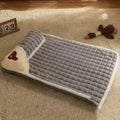 Cama ortopédica para perros – Cojín de espuma viscoelástica lavable para mascotas