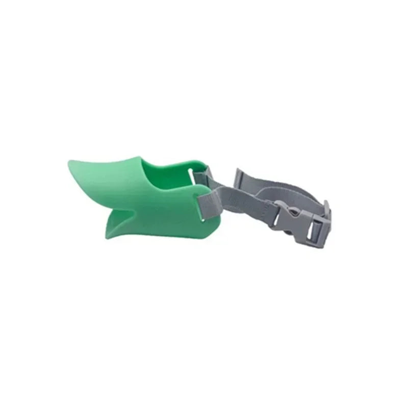 Funny Duckbill Silicone Dog Muzzle – Soft Pet Mouth Guard for Barking and Biting Prevention